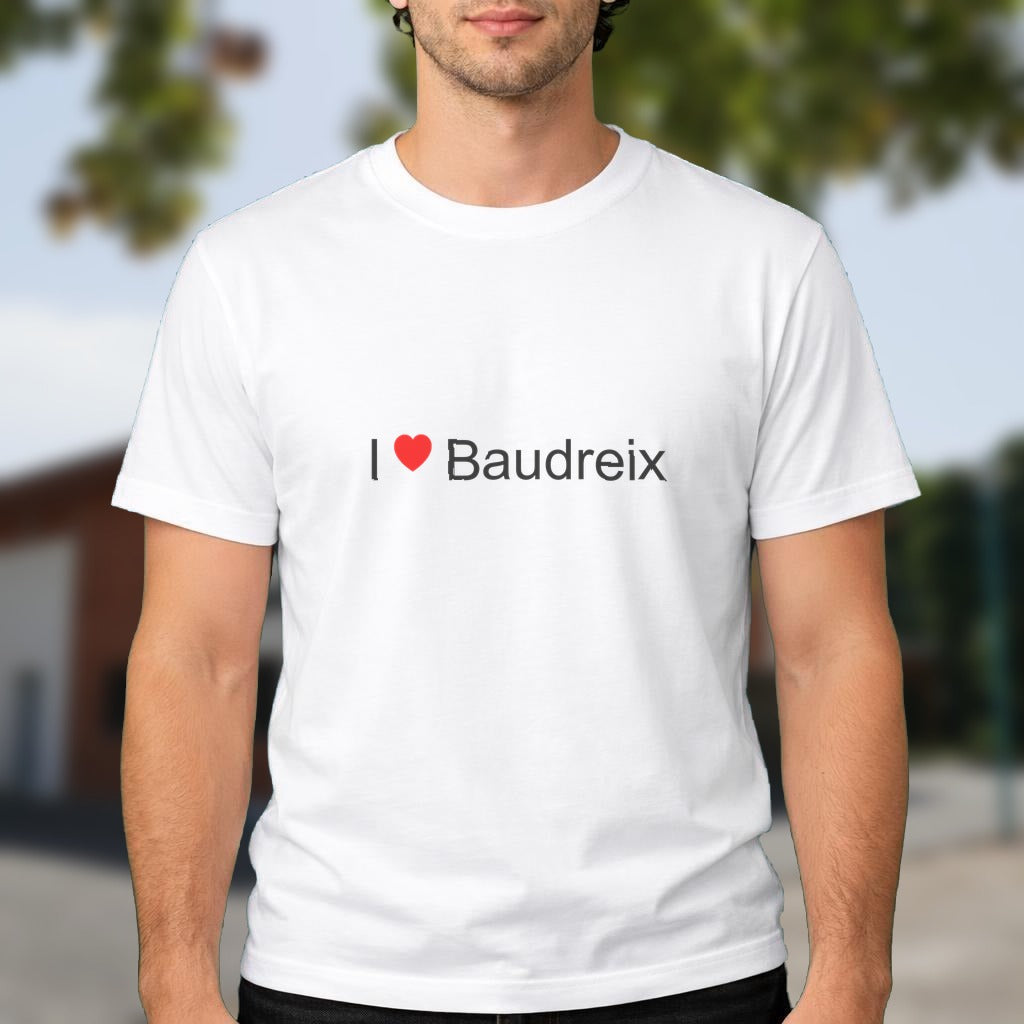 T-shirt I love Baudreix