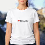 T-shirt I love Bélesta