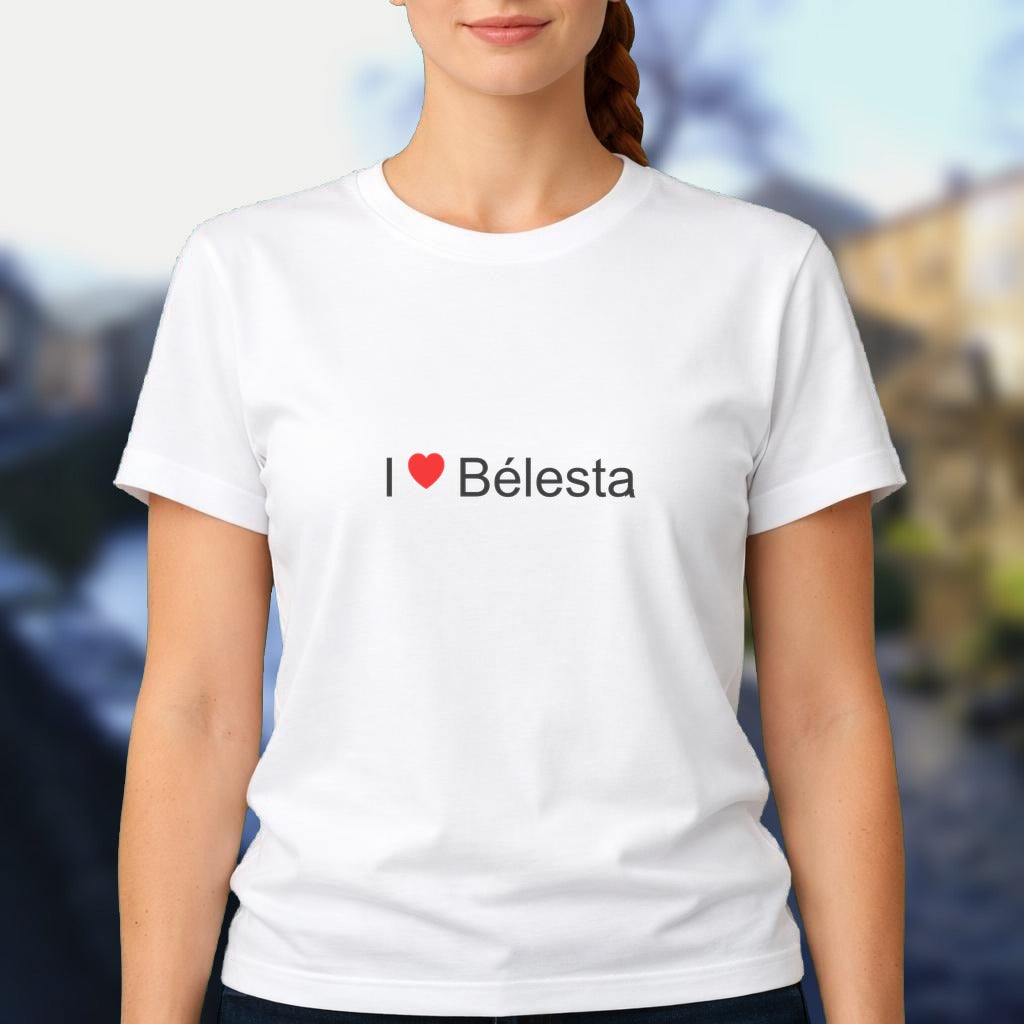T-shirt I love Bélesta