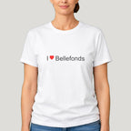 T-shirt I love Bellefonds