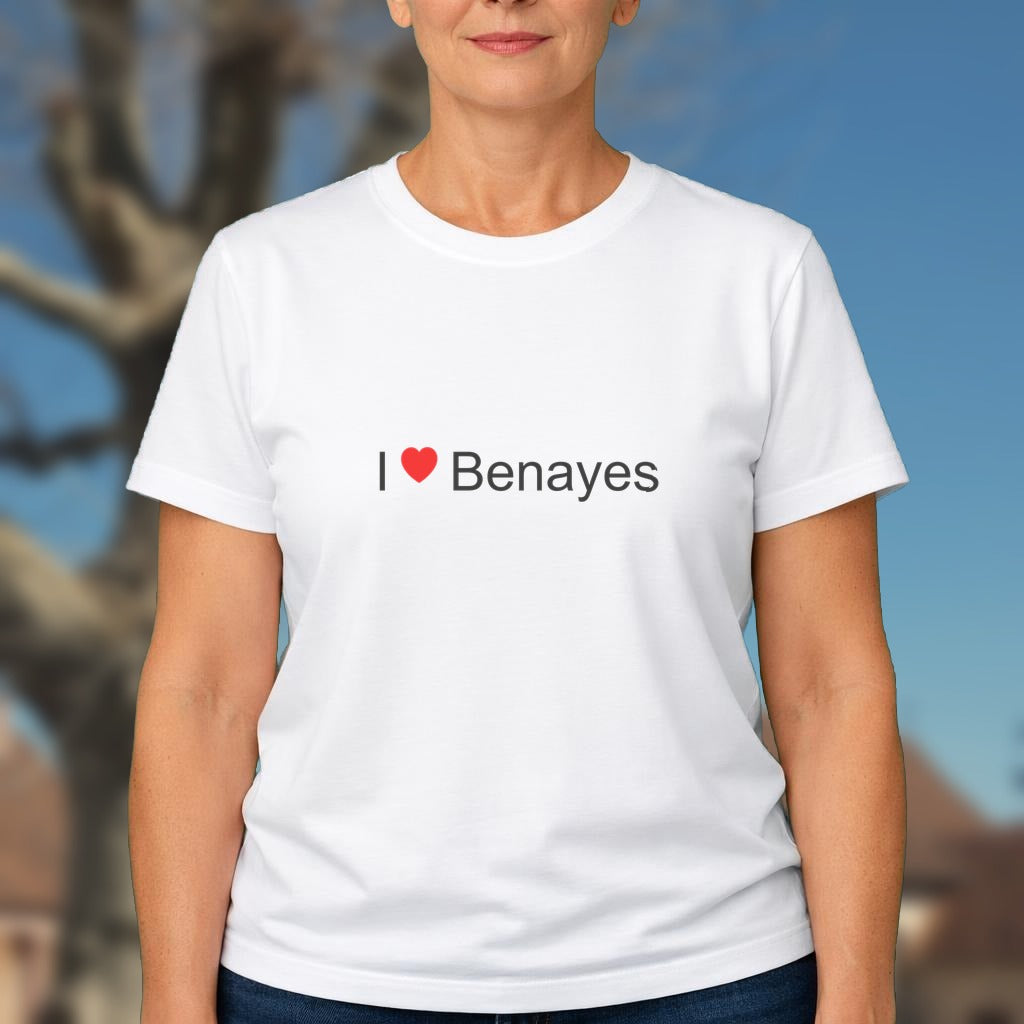 T-shirt I love Benayes