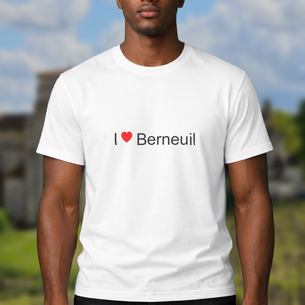 T-shirt I love Berneuil