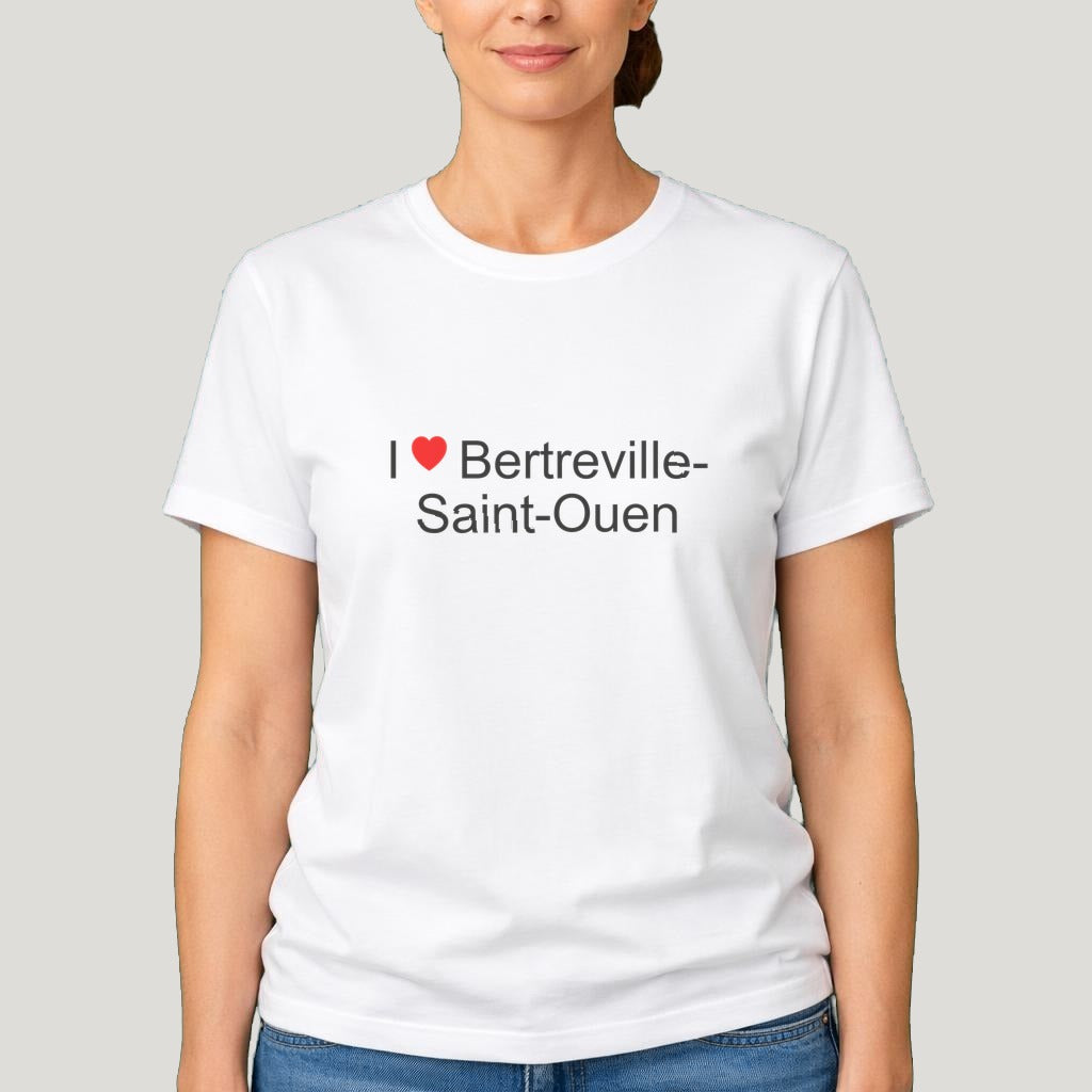 T-shirt I love Bertreville-Saint-Ouen