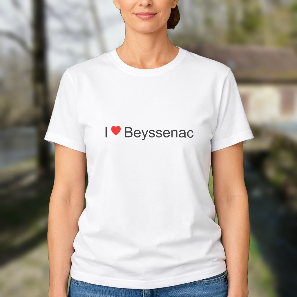 T-shirt I love Beyssenac
