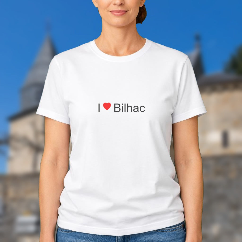 T-shirt I love Bilhac