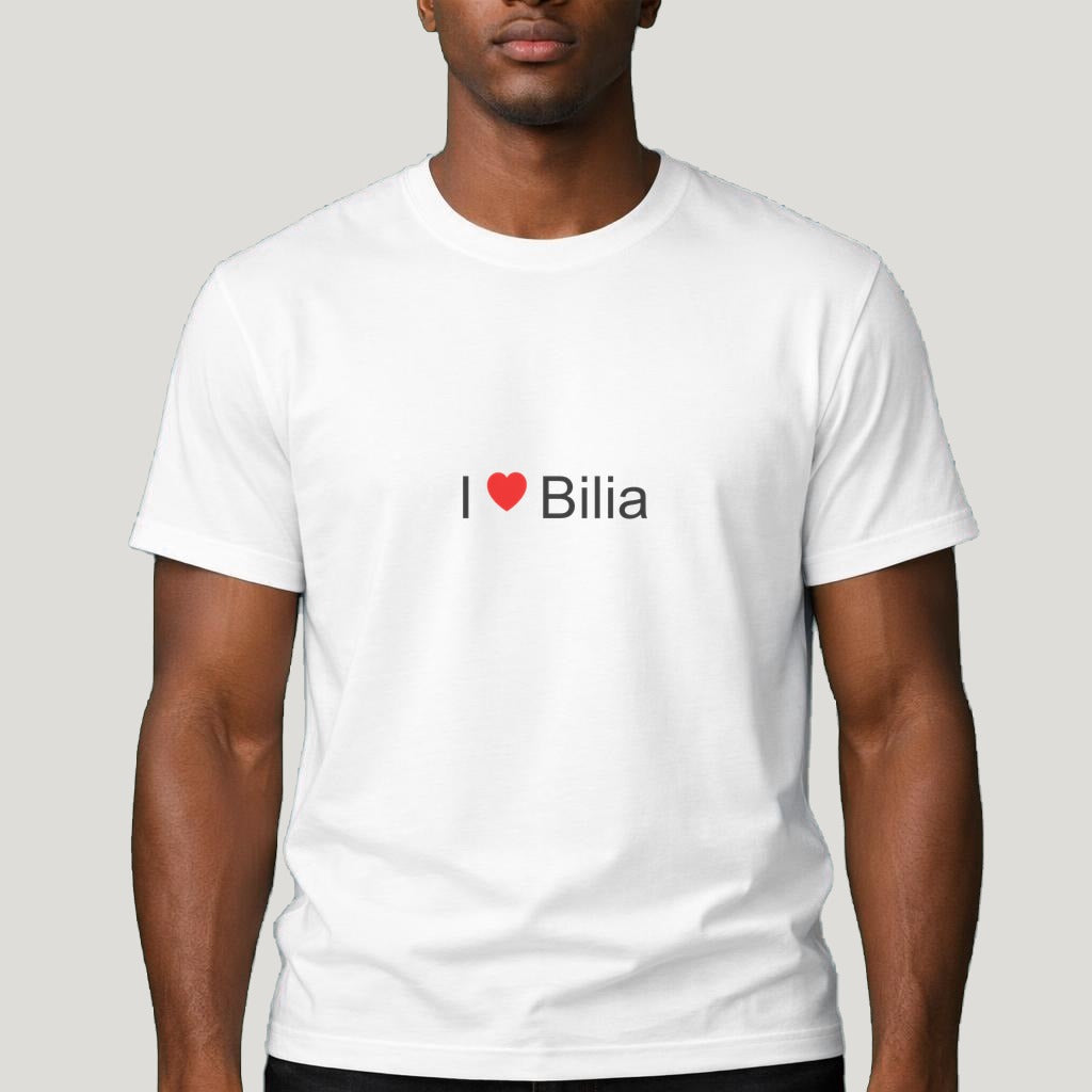 T-shirt I love Bilia