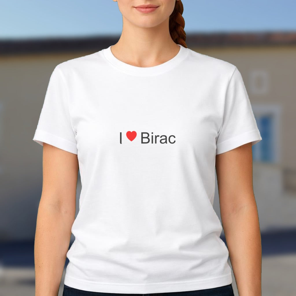 T-shirt I love Birac (16)