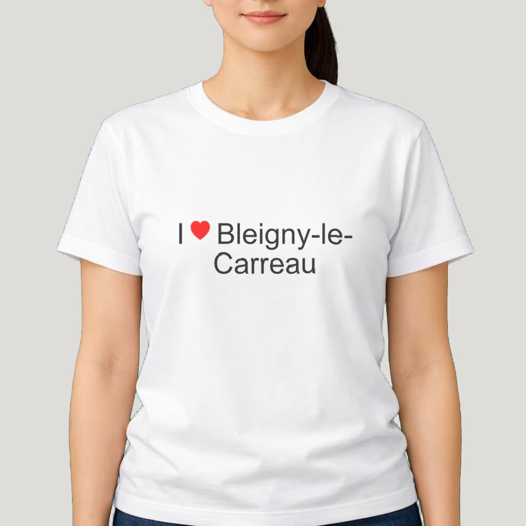 T-shirt I love Bleigny-le-Carreau