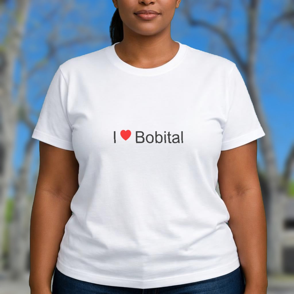 T-shirt I love Bobital