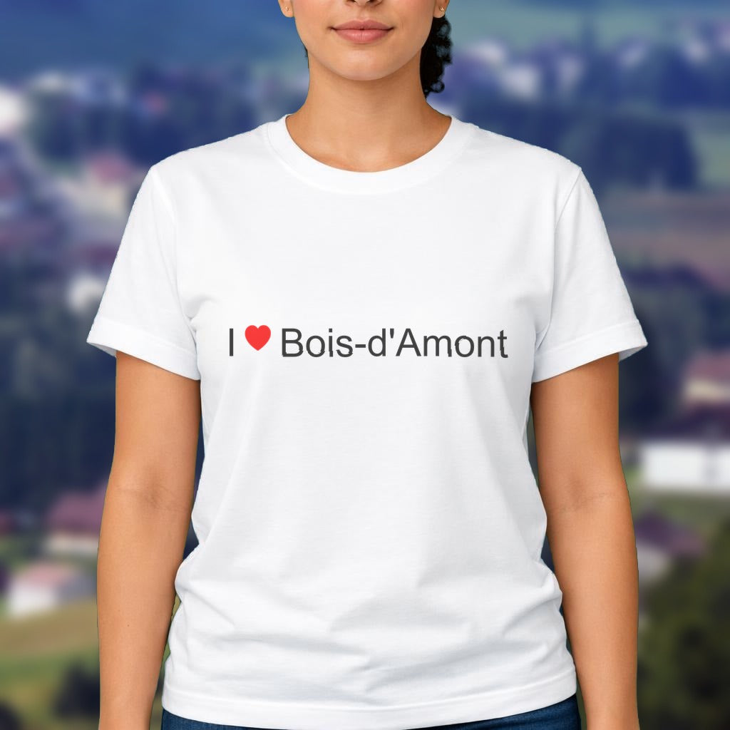 T-shirt I love Bois-d'Amont
