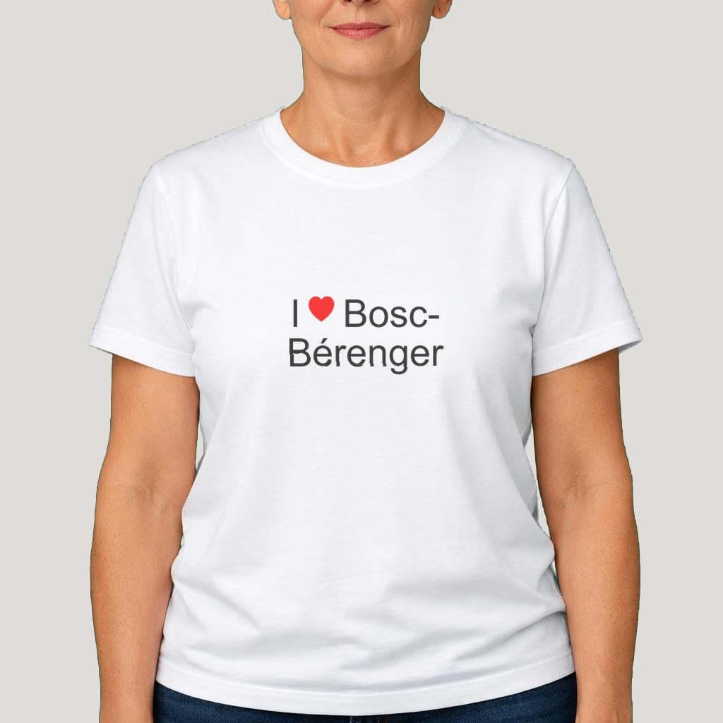 T-shirt I love Bosc-Bérenger