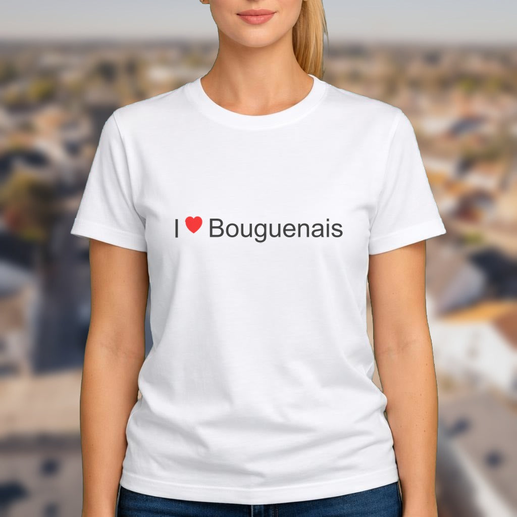 T-shirt I love Bouguenais