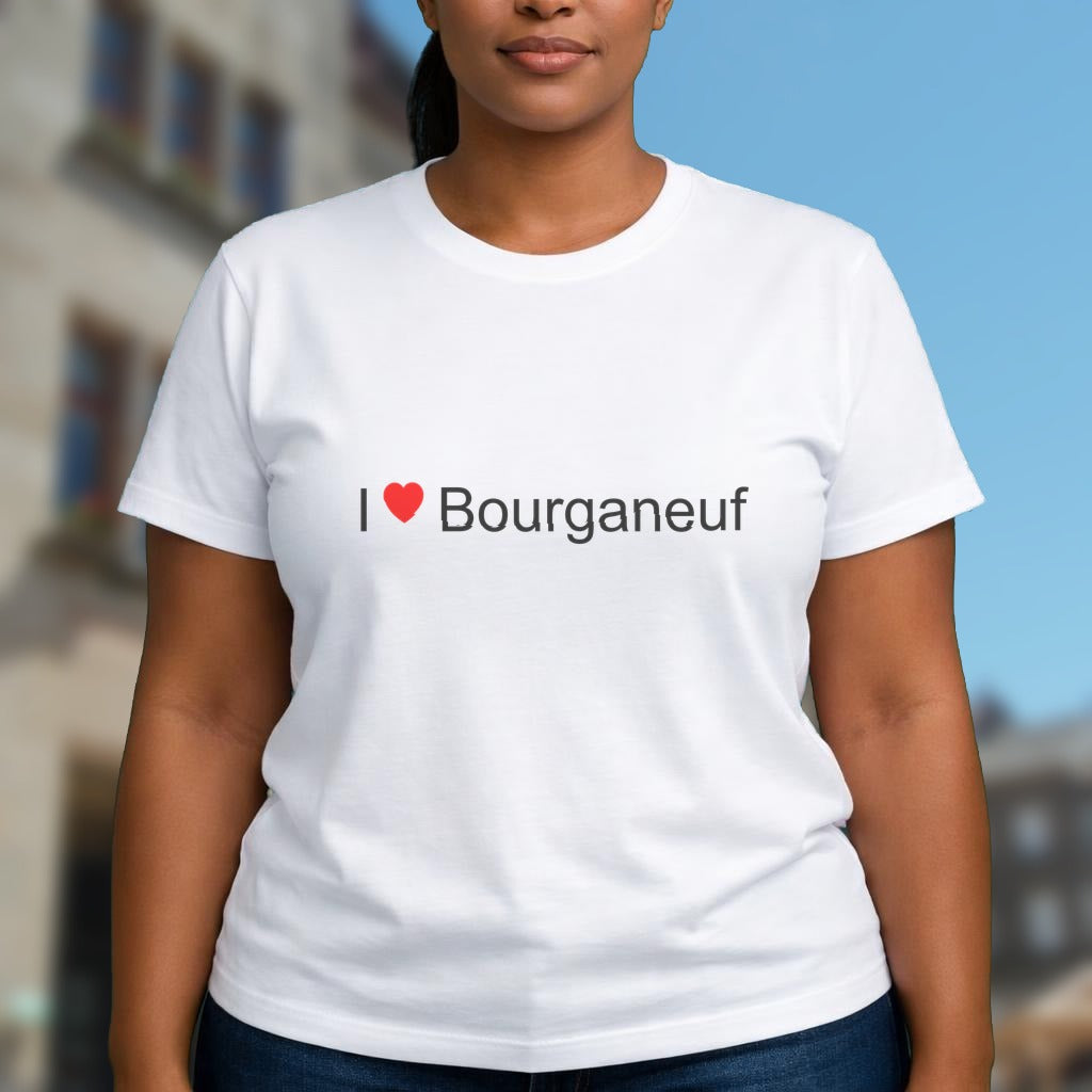 T-shirt I love Bourganeuf