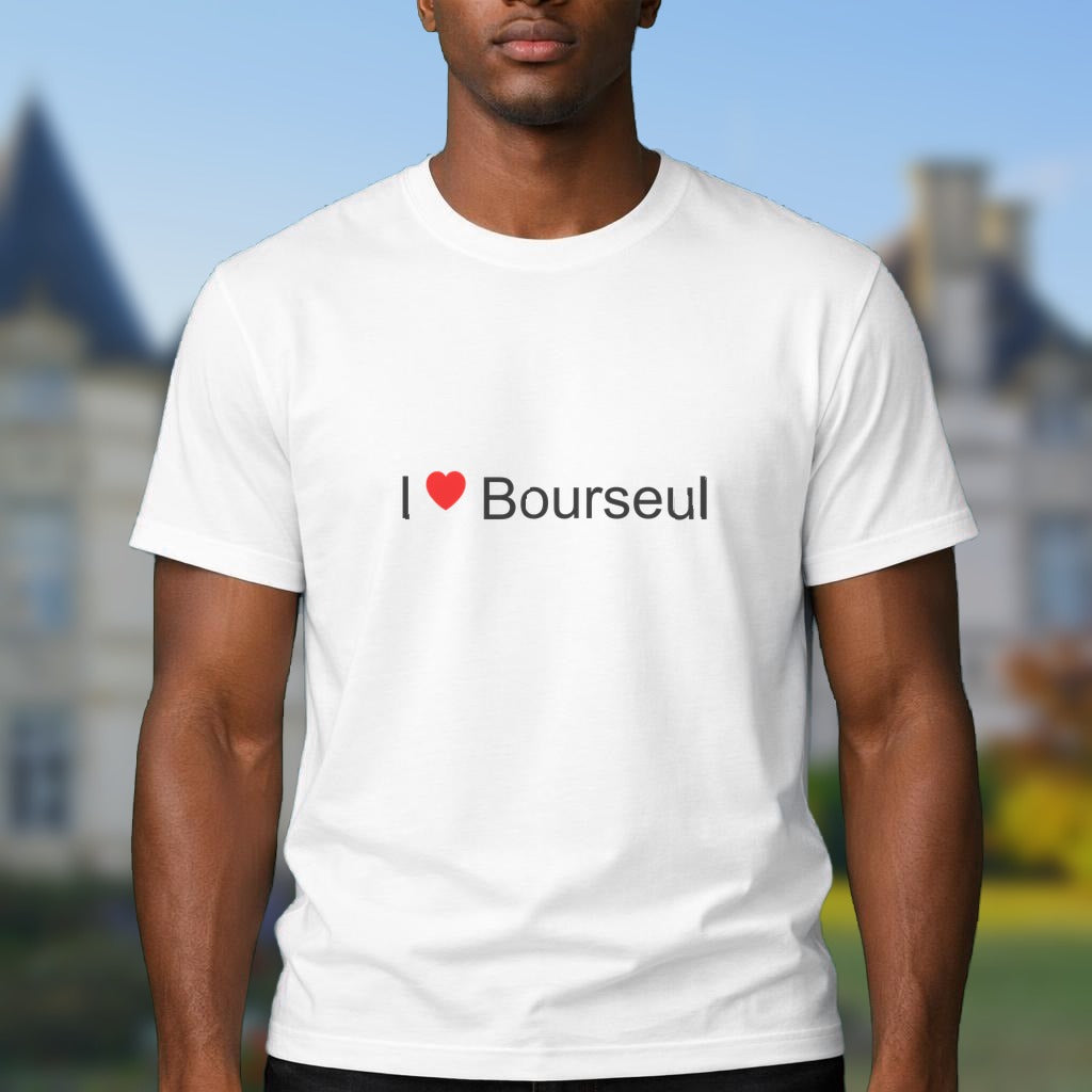 T-shirt I love Bourseul