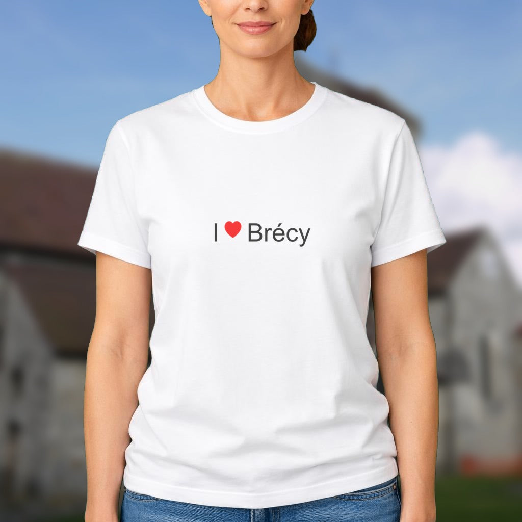 T-shirt I love Brécy