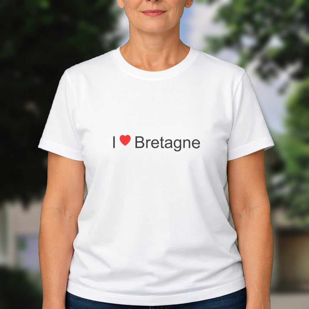 T-shirt I love Bretagne (36)
