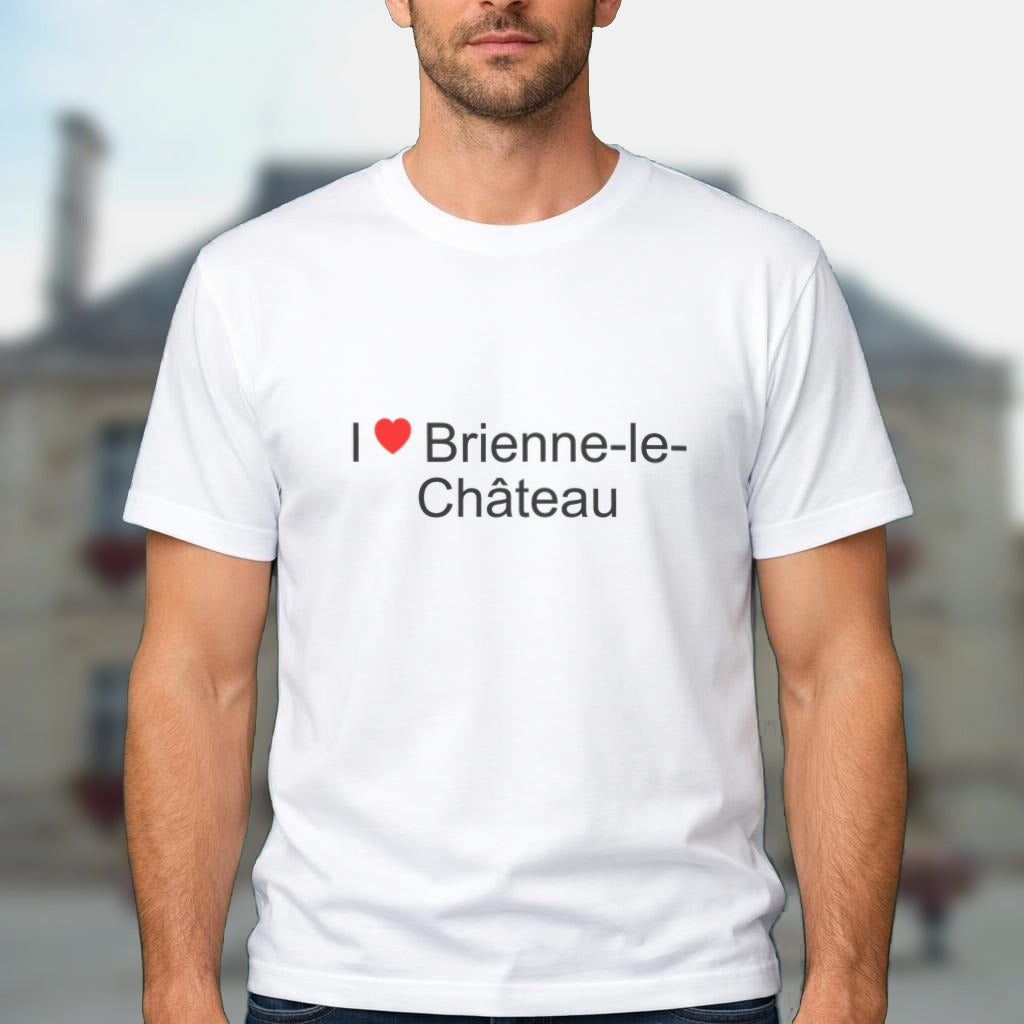 T-shirt I love Brienne-le-Château porté