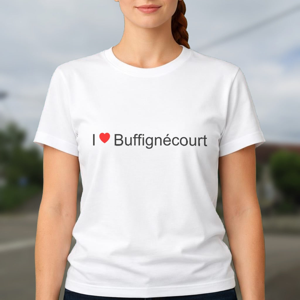 T-shirt I love Buffignécourt
