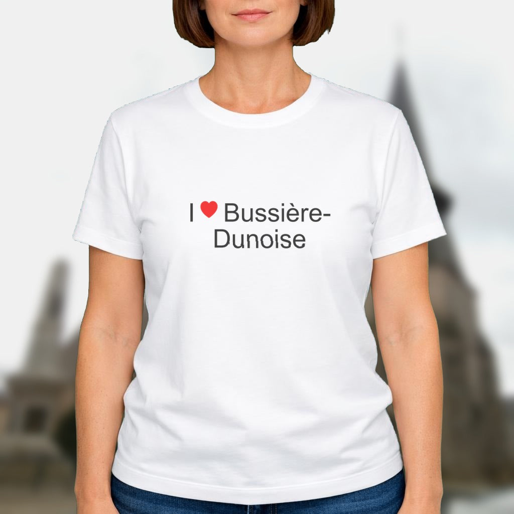 T-shirt I love Bussière-Dunoise