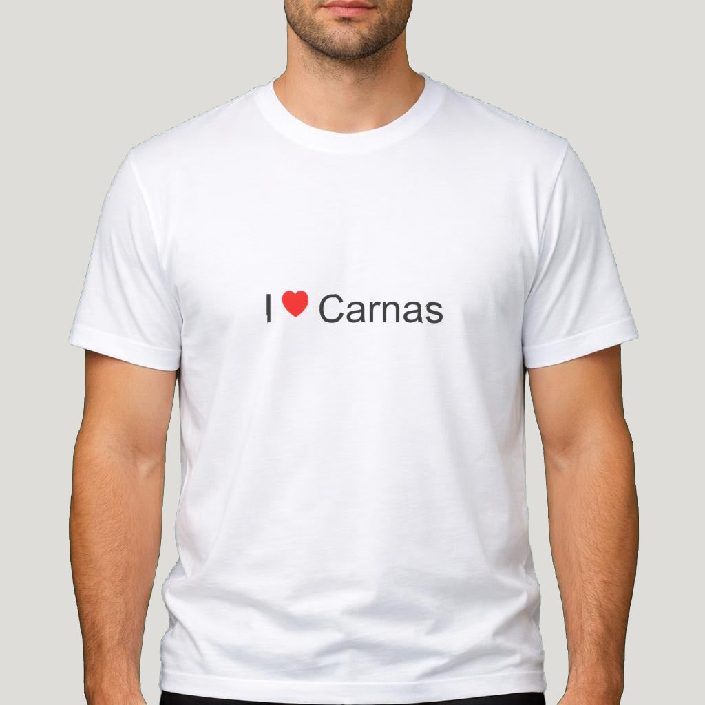 T-shirt I love Carnas