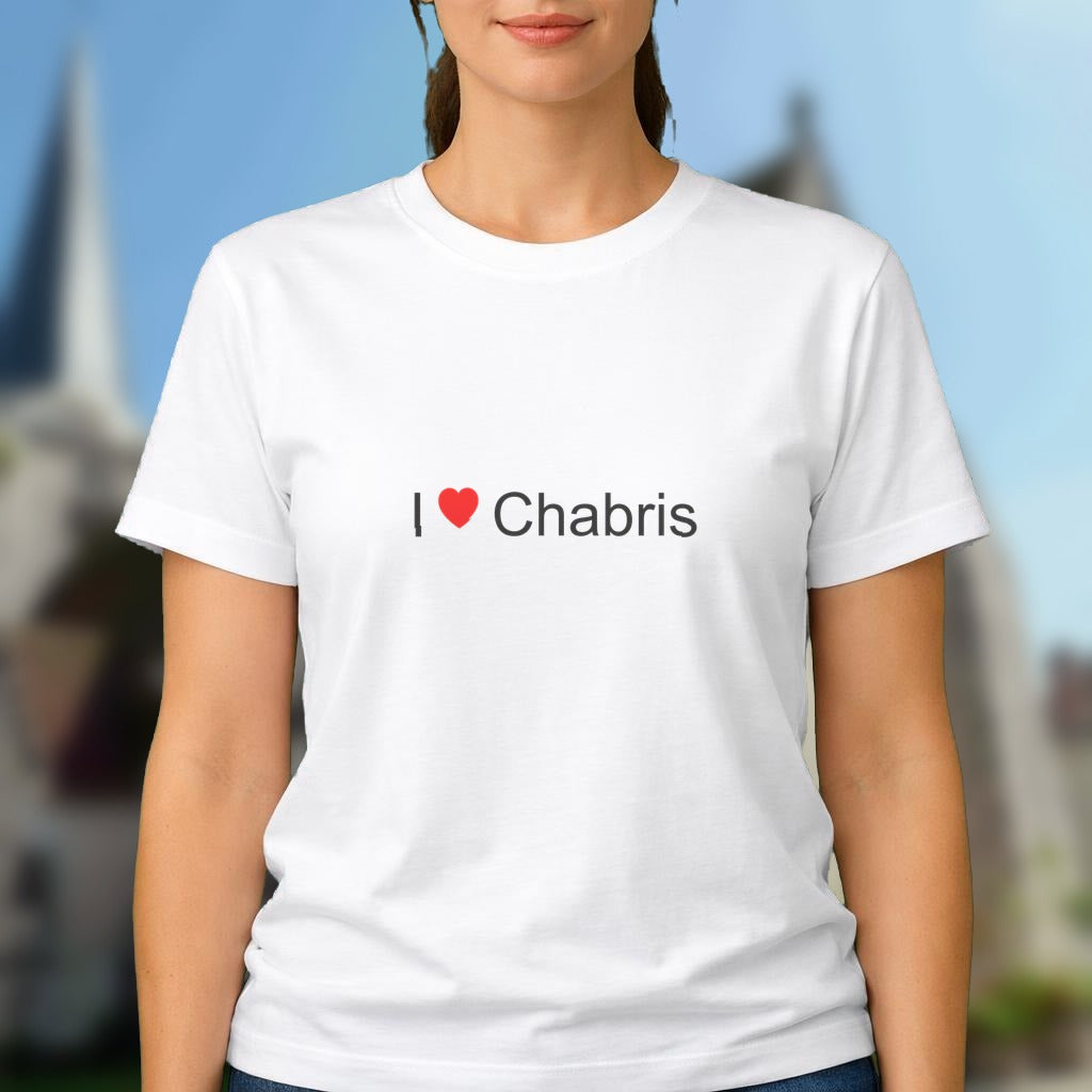 T-shirt I love Chabris