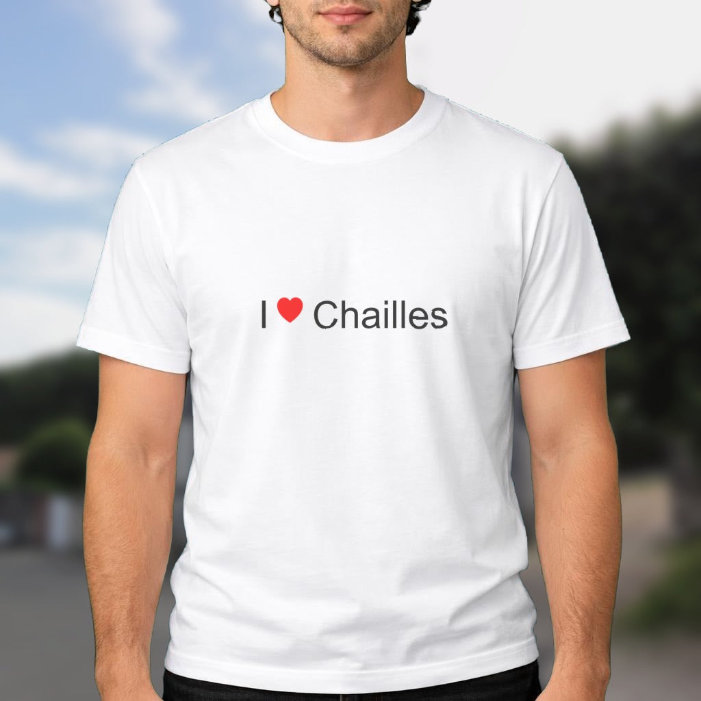 T-shirt I love Chailles