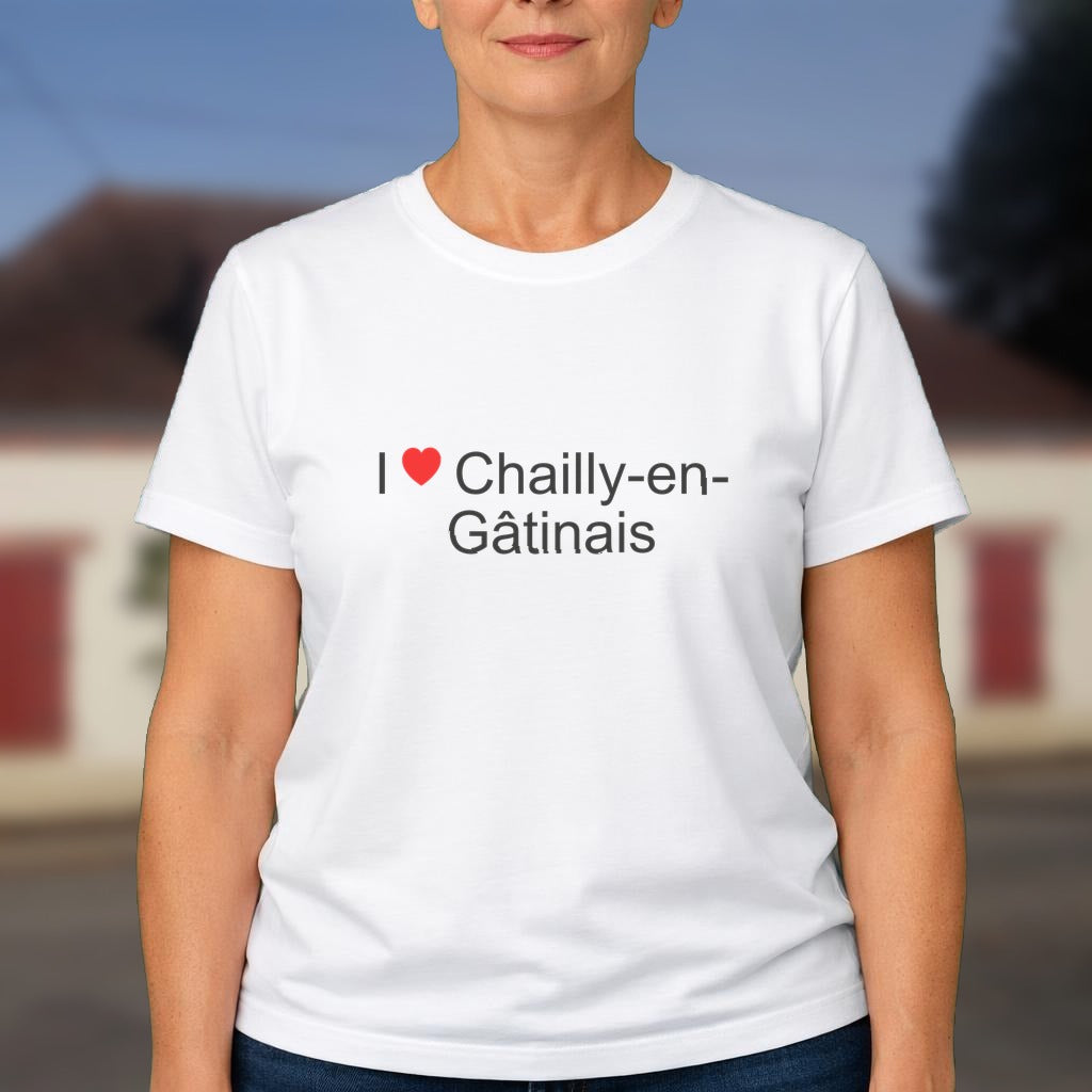 T-shirt I love Chailly-en-Gâtinais