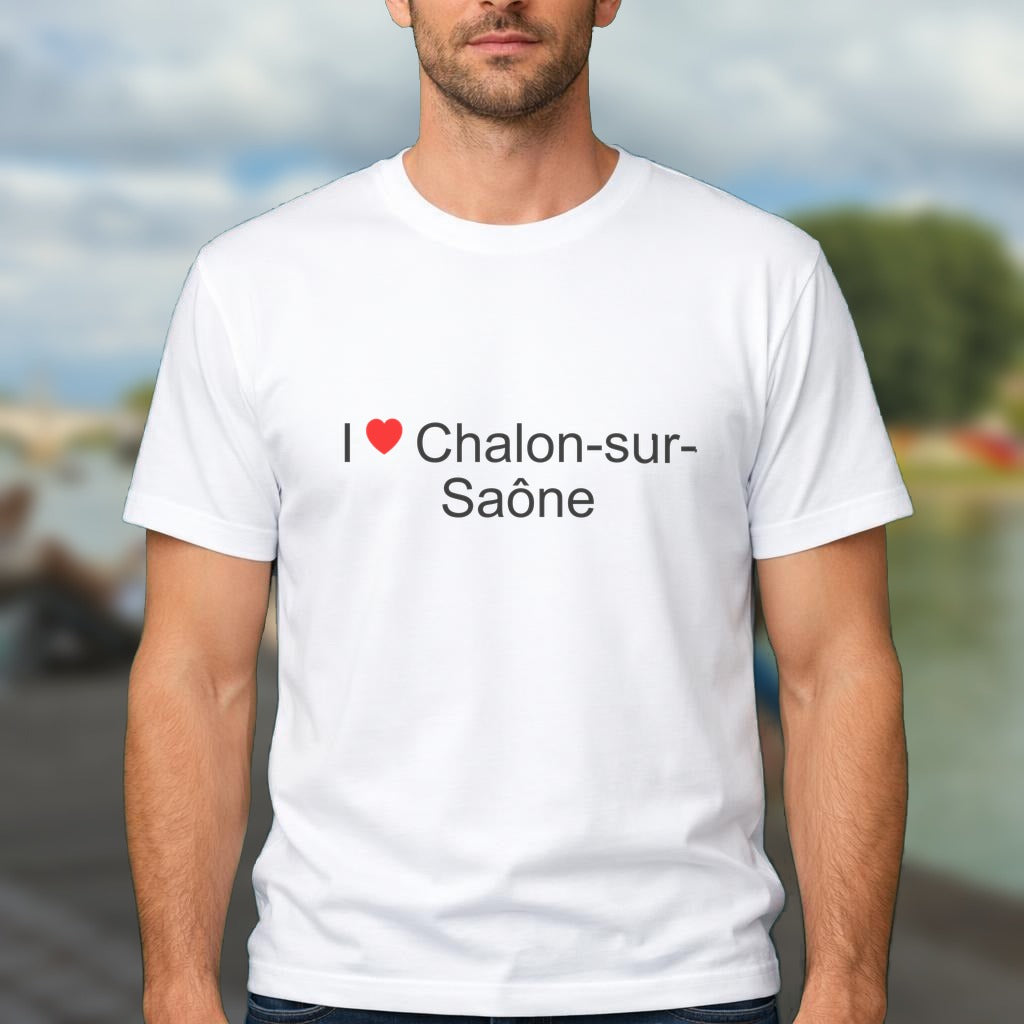 T-shirt I love Chalon-sur-Saône