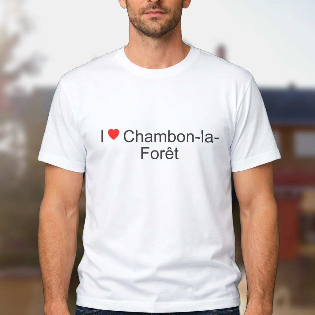 T-shirt I love Chambon-la-Forêt