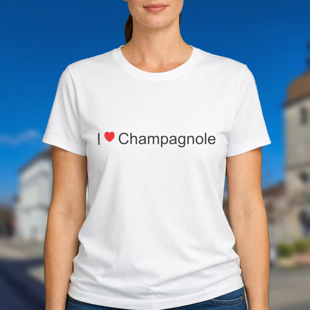 T-shirt I love Champagnole