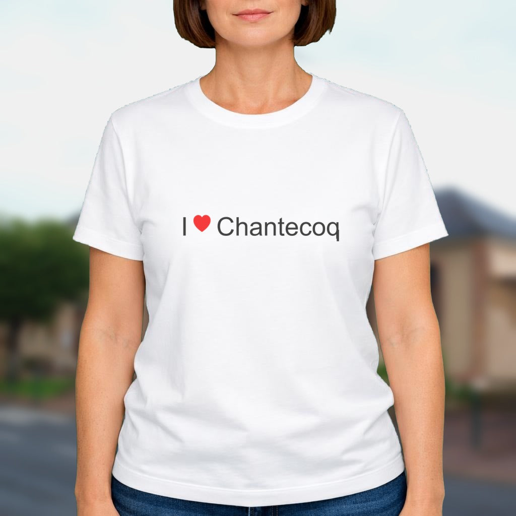 T-shirt I love Chantecoq