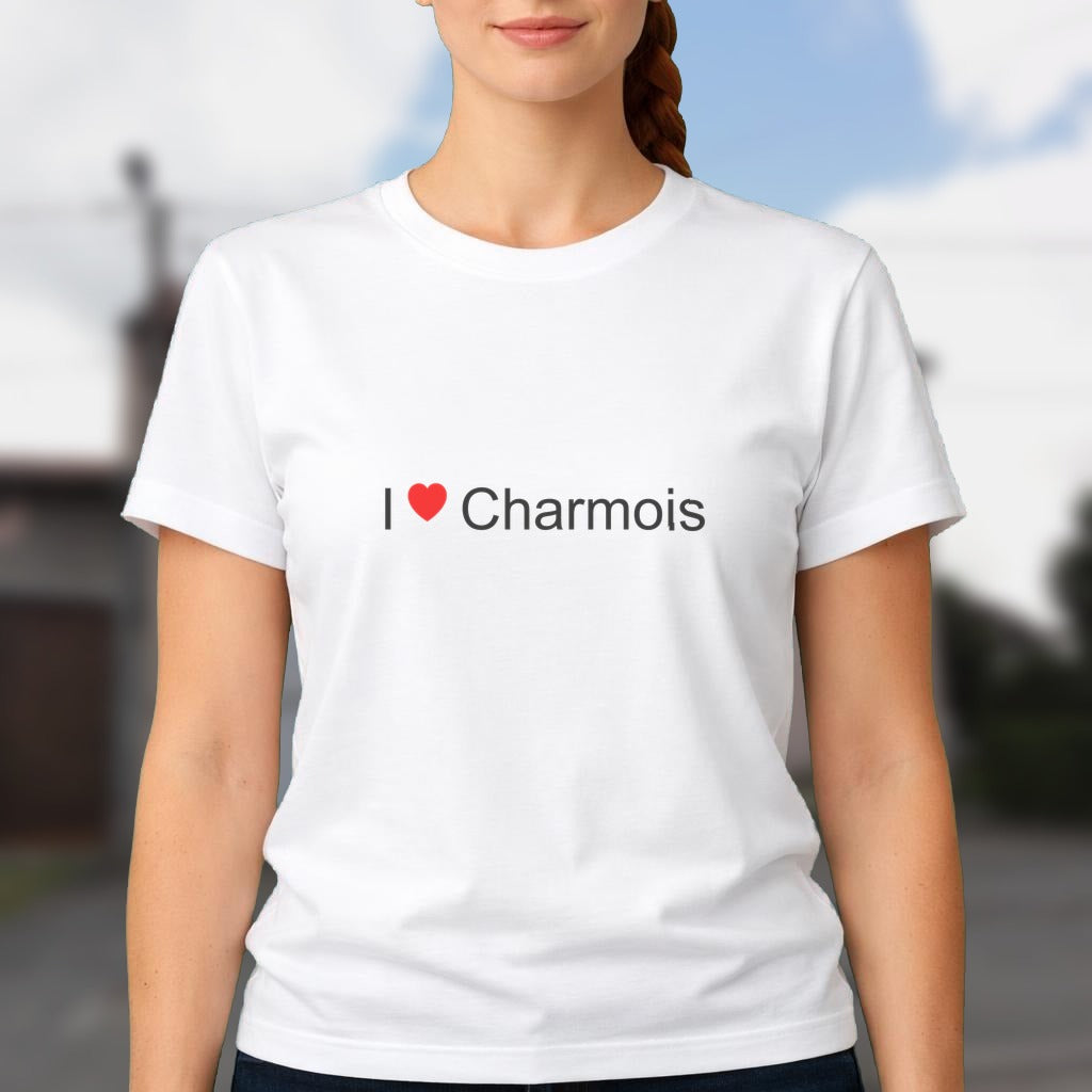 T-shirt I love Charmois (54)