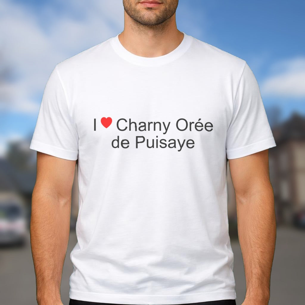 T-shirt I love Charny Orée de Puisaye