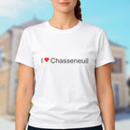 T-shirt I love Chasseneuil