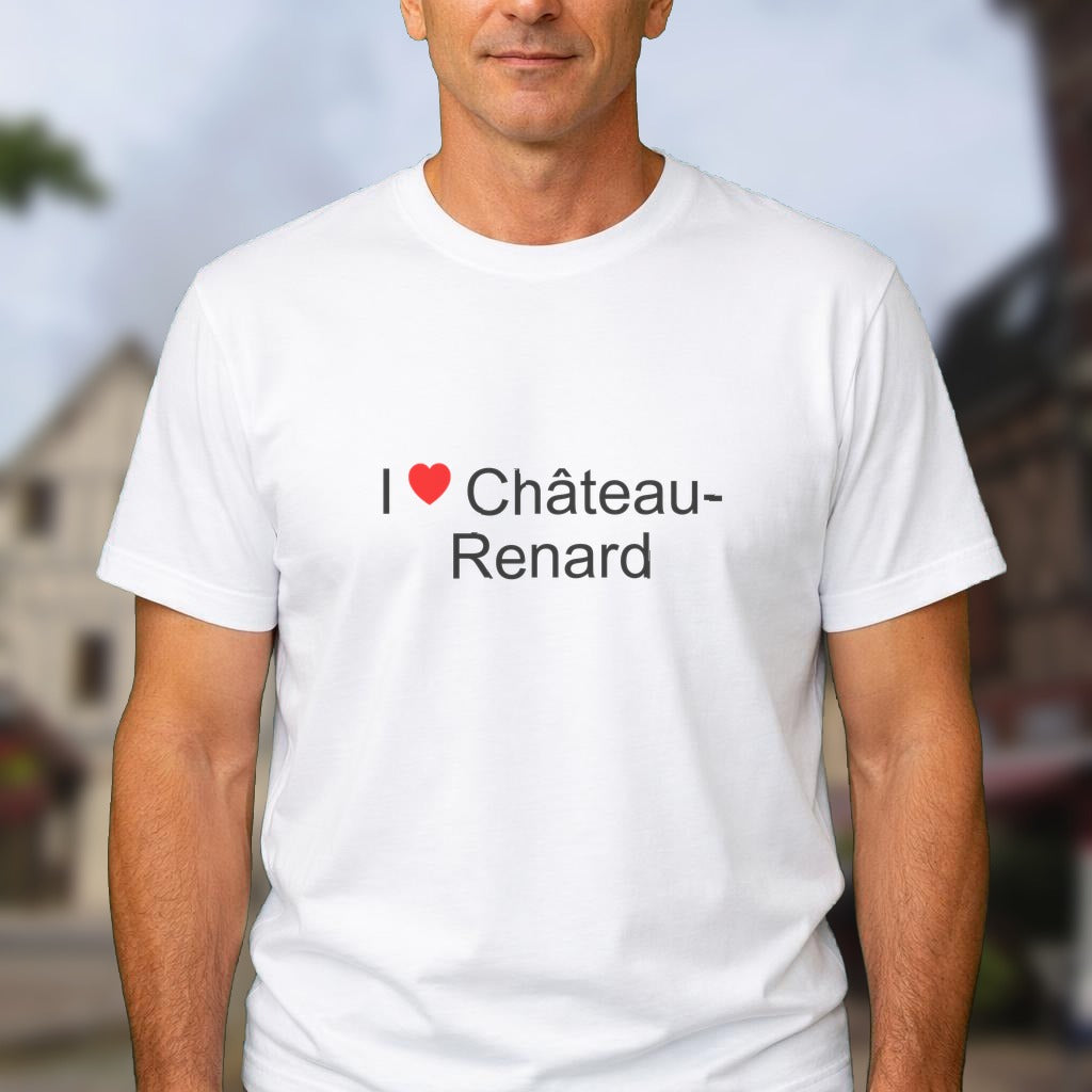 T-shirt I love Château-Renard