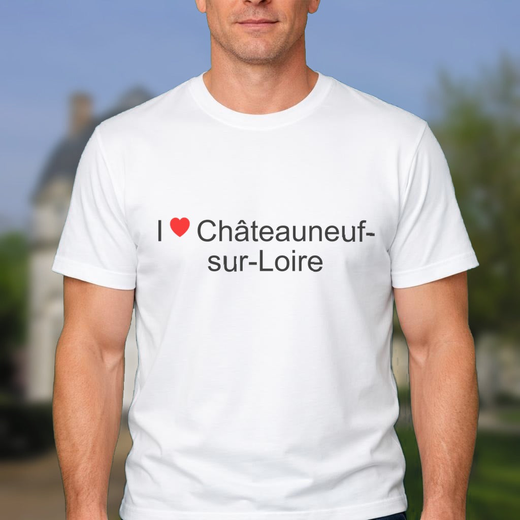 T-shirt I love Châteauneuf-sur-Loire