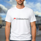 T-shirt I love Châteauroux