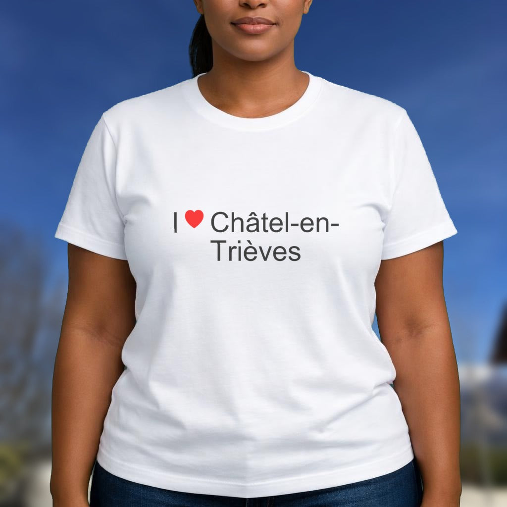 T-shirt I love Châtel-en-Trièves
