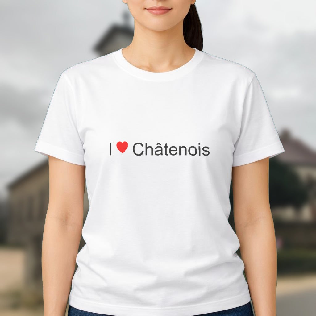 T-shirt I love Châtenois (39)