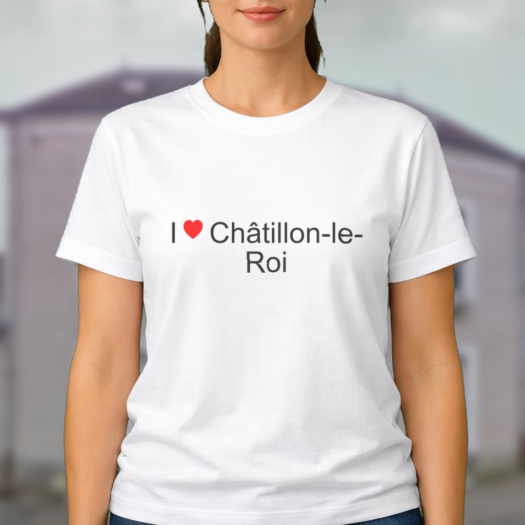 T-shirt I love Châtillon-le-Roi