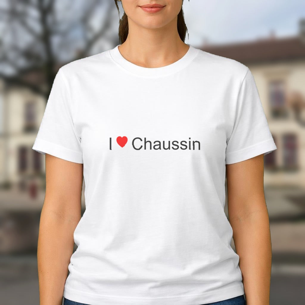 T-shirt I love Chaussin