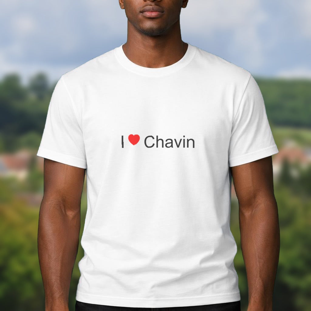 T-shirt I love Chavin