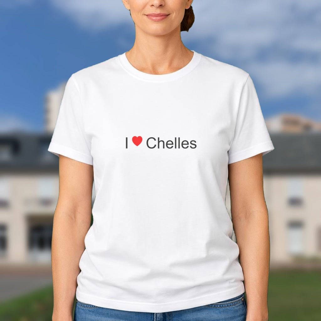 T-shirt I love Chelles