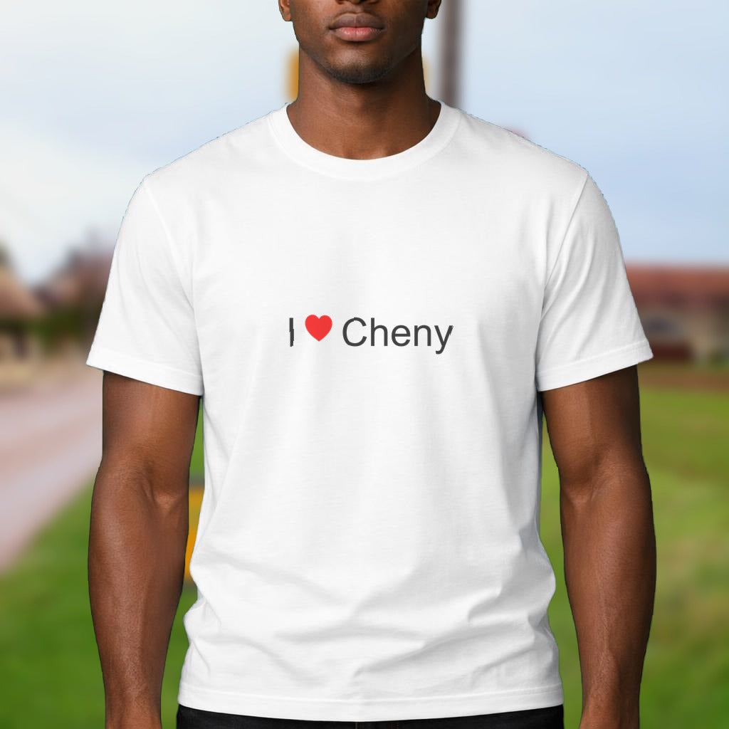 T-shirt I love Cheny