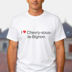 T-shirt I love Chevry-sous-le-Bignon