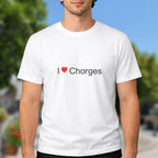 T-shirt I love Chorges porté