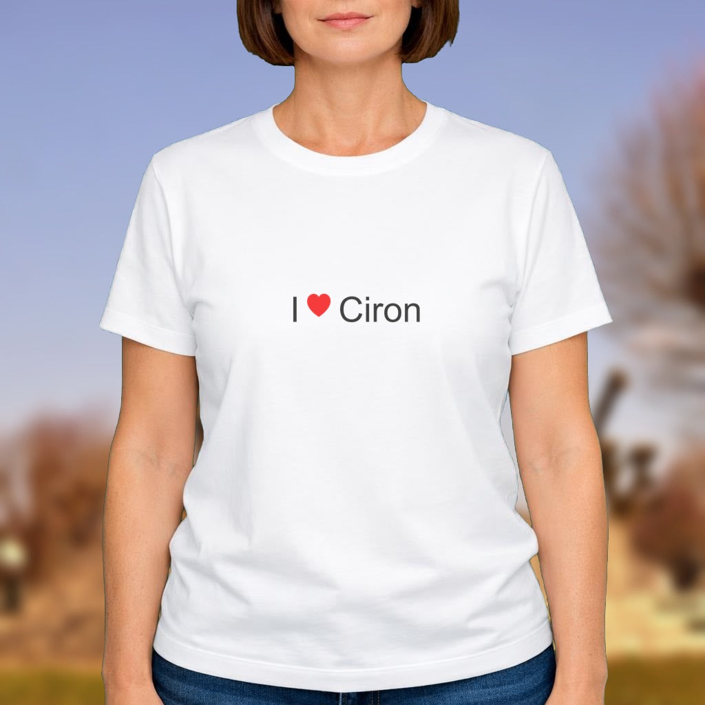 T-shirt I love Ciron