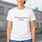 T-shirt I love Cléry-Saint-André