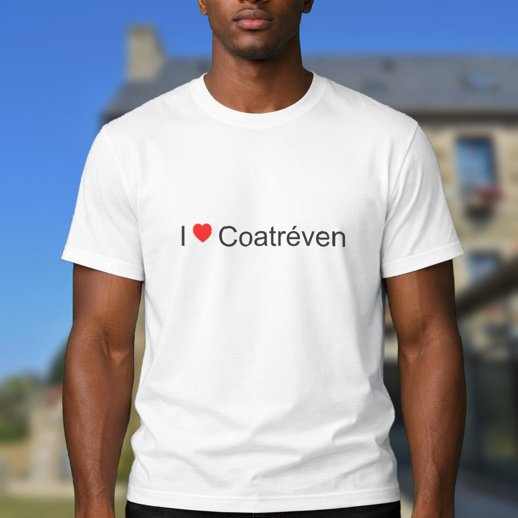 T-shirt I love Coatréven
