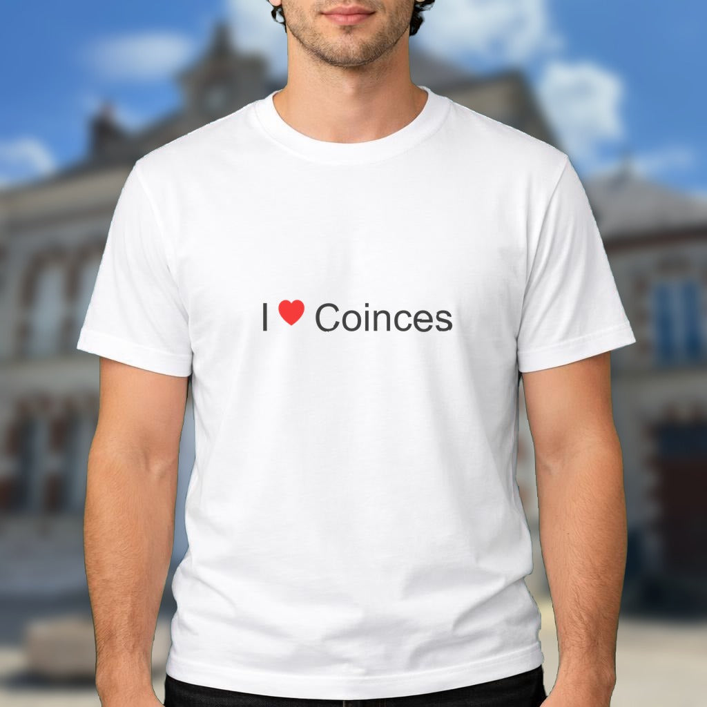 T-shirt I love Coinces